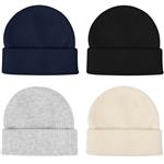 AH15061B Luxe Plush Recycled Beanie Blank No Imprint